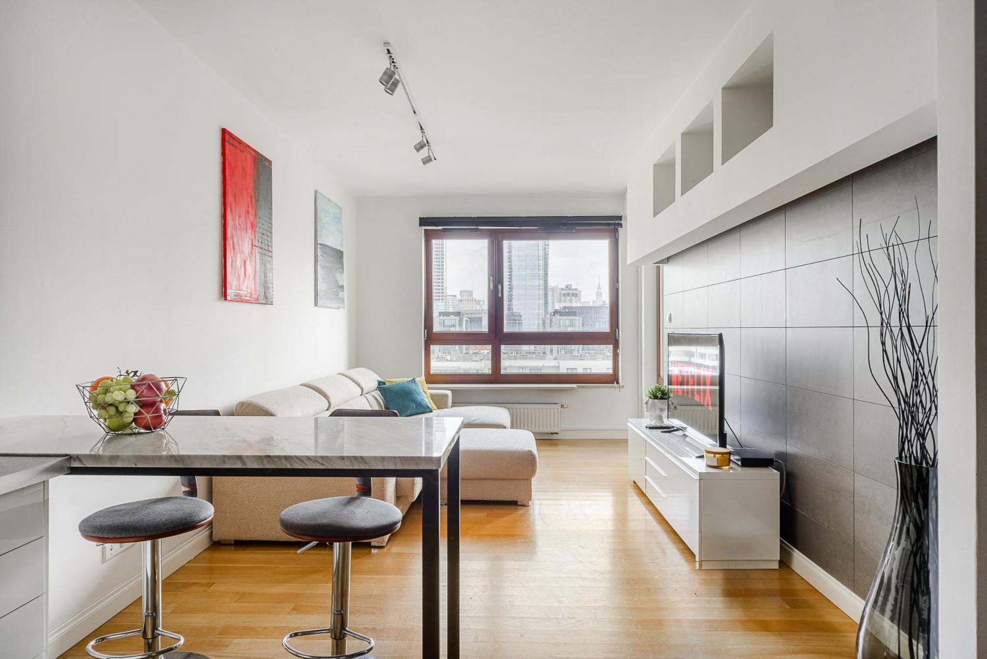 Cozy Family Apartments With Balcony Near Zlote Tarasy Warsaw Exterior photo